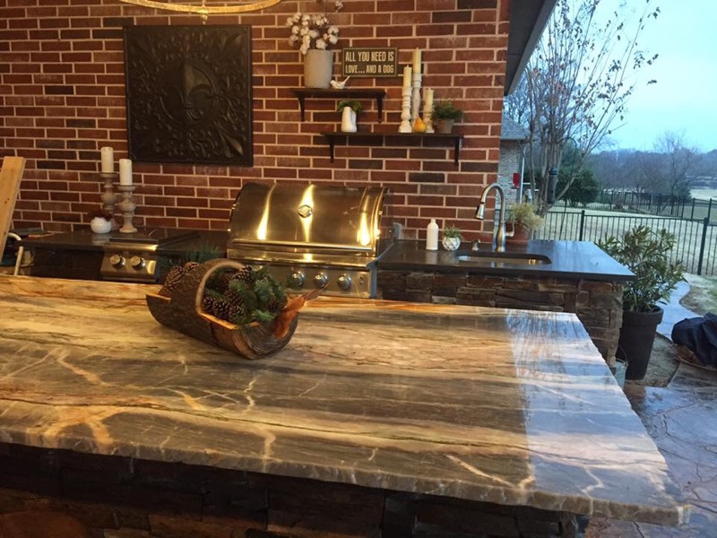 Why Stone Countertops are A Great Choice for Outdoor Kitchens